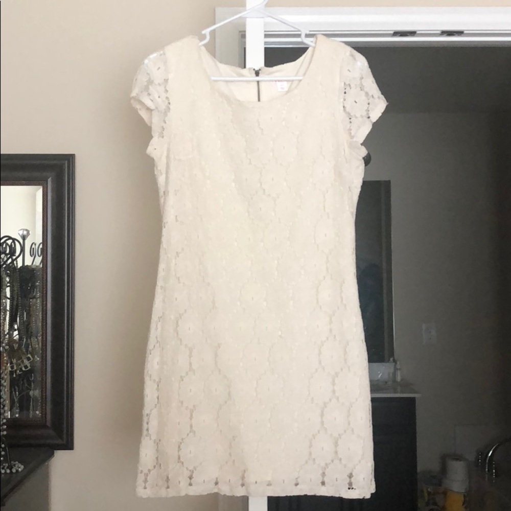 White dress